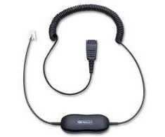 Ausinės Jabra GN 1216 Anschlusskabel SmartCord QD auf RJ9 spiral