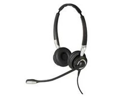 Ausinės Jabra BIZ 2400 II Duo, Juodos