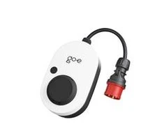 Go Echarger go-e įkroviklis Gemini flex Wallbox, 11kW, 16A CEE raudonas kištukas, baltas
