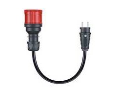 Go Echarger Go-e Gemini flex adapteris 11 kW CEE 3-fazė 16A - namų lizdas (CH- 04- 30)