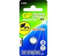 Elementas GP Sidabrinis OXIDE G13/SR44/357F, 1,55V