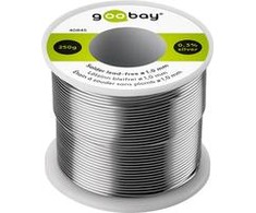 Goobay Bešvinis litavimo lydinys 1mm 250g (40845)