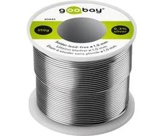 Goobay Bešvinis litavimo lydinys 1mm 250g (40845)