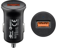 Goobay | Quick Charge QC3.0 USB automobilinis greitas įkroviklis | USB 2.0 Female (A tipas)
