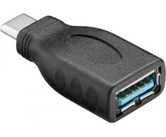 Goobay USB-A į USB-C 3.0 OTG adapteris, juodas