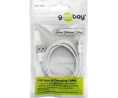 Goobay | „Lightning“ USB įkrovimo ir sinchronizavimo kabelis | 54600 | USB-C prie „Lightning Apple Lightnin“ (8 kontaktų) | USB 2.0 kištukas (A tipas)