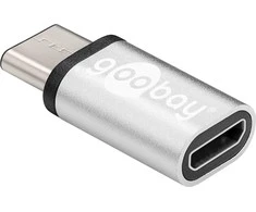 Goobay | USB-C į USB 2.0 Micro-B adapteris | 56636 | C tipo USB | USB 2.0 mikro lizdas (B tipas)