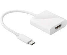 Goobay | USB-C HDMI adapteris | 66259 | Baltas | USB-C kištukas | HDMI lizdas (A tipas) | 0,2 m
