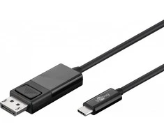 „Goobay“ | USB-C – „DisplayPort“ adapterio laidas (4k 60 Hz) | 79295 | USB-C kištukas | „DisplayPort“ kištukas | USB-C–DP | 1,2 m