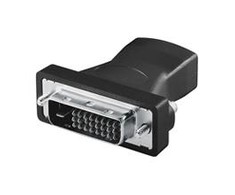 Goobay | HDMI/DVI-D adapteris, dengtas nikeliu | HDMI lizdas (A tipas) | DVI-D vyriškas dvigubas ryšys (24 + 1 kontaktas)