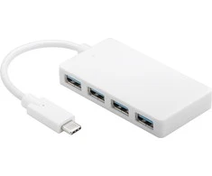 Goobay | 4 USB-C kelių prievadų adapteris | 66274 | USB Type-C | USB 3.0 moteriškas (A tipas)