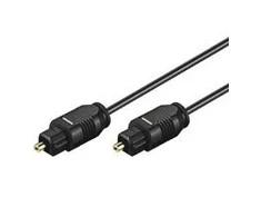 Toslink T-T optinis kabelis 2,2 mm Goobay 0,5 m