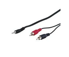 Goobay TECHLY 500183 Techly Audio stereo kabelis lizdas 3,5 mm iki 2x RCA M/M 1,5 m