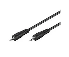 Kabelis Goobay Jack 3.5mm - Jack 3.5mm 10m juoda (50931)