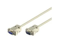 Goobay Gembird DB-9 - DB-9, 2m, Baltas (50224)