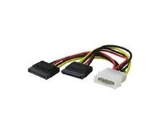 Wentronic Goobay Molex – SATA x2, 0,13 m, kelių stipinų (68524)