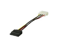 Wentronic Goobay „Molex“ – SATA kabelis, 0,15 m, daugiaspalvis (50674)