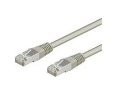 „Goobay 68618 CAT 5e“ jungiamasis kabelis, F/UTP RJ45 kištukas (8P8C), RJ45 kištukas (8P8C), 0,25 m, Pilkas