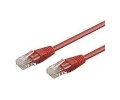 Goobay | CAT 5e patch cable, U/UTP | 68369 | Raudona RJ45 male (8P8C) | RJ45 male (8P8C)