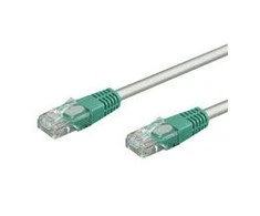 Goobay CAT 5e Crossover-patch cable, U/UTP 68864 2 m, Pilkas, žalias