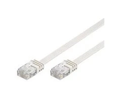 Goobay CAT 5E U/UTP pataisymo laido LAN kabelis, plokščias, 0,5 m