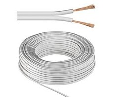 Goobay garsiakalbio laidas 2x2.5mm CU varinis 25m balta