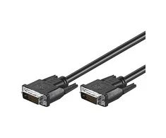 „Goobay“ | DVI-D „FullHD“ kabelis „Dual Link“, nikeliuotas | DVI-D kištukas „Dual-Link“ (24+1 kontaktas) | DVI-D kištukas „Dual-Link“ (24+1 kontaktas) | DVI į DVI | 1,8 m