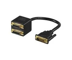 Kabelis Goobay DVI-D - DVI-D x2 20m juoda (68740)