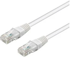 Goobay 0,5 m CAT 6 pataisų kabelis, S/FTP (PiMF), baltas
