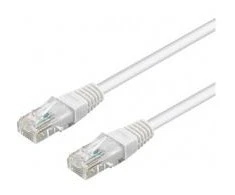 Goobay 0,5 m CAT 6 pataisų kabelis, S/FTP (PiMF), baltas