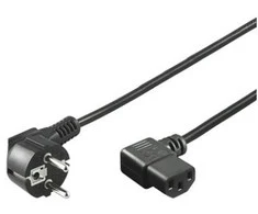 Goobay Cabletech Maitinimo kabelis kompiuterinis 1.5m, kampinis kištukas