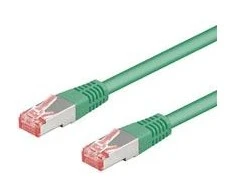 Goobay Patchcord S/FTP, Cat6, 0.5m, žalia