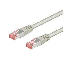 „Goobay“ | CAT 6 jungiamasis kabelis S/FTP (PiMF) | 93569 | Pilkas RJ45 kištukas | RJ45 kištukas
