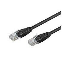 Goobay Kabelis LAN Patchcord CAT 6 U/UTP JUODA 1m