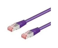 Goobay Kabelis LAN Patchcord CAT 6 S/FTP LSZH violetinė 1m