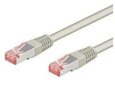 Goobay 95567 CAT 6 patch cable S/FTP (PiMF), pilkas, 1,5 m