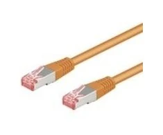Goobay Oranžinis Patch-Kabelis CAT6 5,0m oranžinis S/FTP - 93475