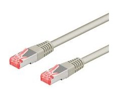 Goobay Patchcord S/FTP, Cat6a, LSZH, 7,5 m, pjūklas (93848)