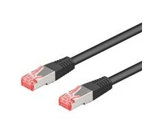 Goobay Kabelis LAN Patchcord CAT 6 S/FTP LSZH Juodas 25m