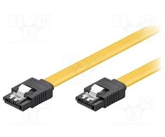 Goobay SATA - SATA, 0,2 m, geltona (94012)
