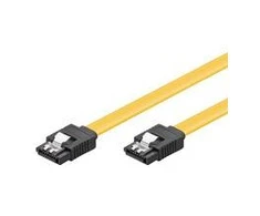 Goobay 0,70 m HDD SATA, 0,70 m, kištukas/kištukas, geltonas