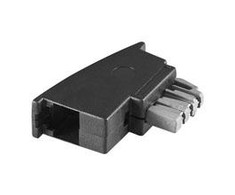 Goobay Adapteris RJ11 > TAE N jungtis, juoda (50308)