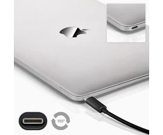 USB kabelis MicroConnect USB-C - 1 m Juodas (USB3.1C2B1)