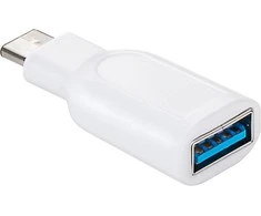 Goobay USB-A į USB-C 3.0 OTG adapteris, baltas