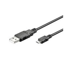 Goobay | USB 2.0 didelės spartos kabelis | 93918 | USB 2.0 kištukas (A tipas) | USB 2.0 mikro kištukas (B tipas)