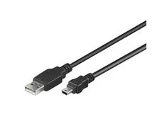 Goobay | USB 2.0 Hi-Speed kabelis | 50768 | USB-A į mini-USB USB 2.0 kištukas (A tipas) | USB 2.0 mini vyriškas (B tipas, 5 kontaktų)