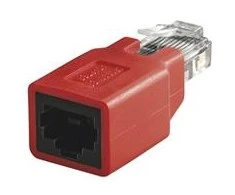 Goobay 68912 5e RJ45 kryžminis modulinis adapteris, CAT 5e