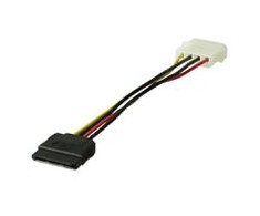 Wentronic Goobay „Molex“ – SATA kabelis, 0,15 m, daugiaspalvis (50674)