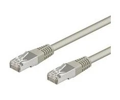Goobay CAT 5e patchable, SF/UTP 50143 0,5 m, Pilkas
