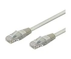 „Goobay“ | CAT 5e jungiamasis kabelis, U/UTP | Pilkas RJ45 kištukas (8P8C) | RJ45 kištukas (8P8C)